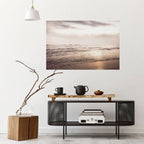 WHISPERS OF THE OCEAN Peel and Stick Horizontal Poster