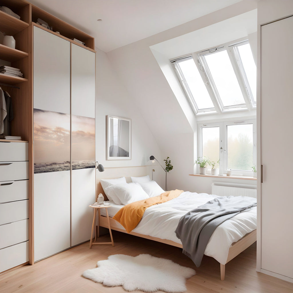 WHISPERS OF WAVE Peel and Stick Horizontal Poster