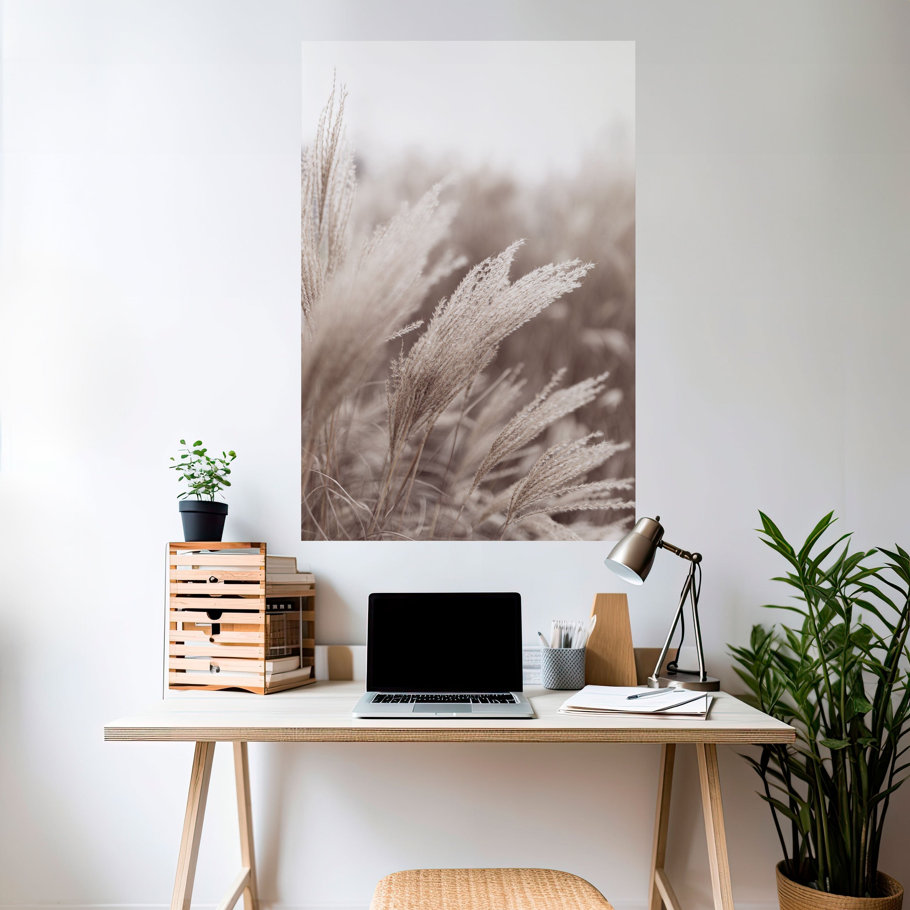 TRANQUIL NATURE'S TOUCH Peel and Stick Vertical Poster