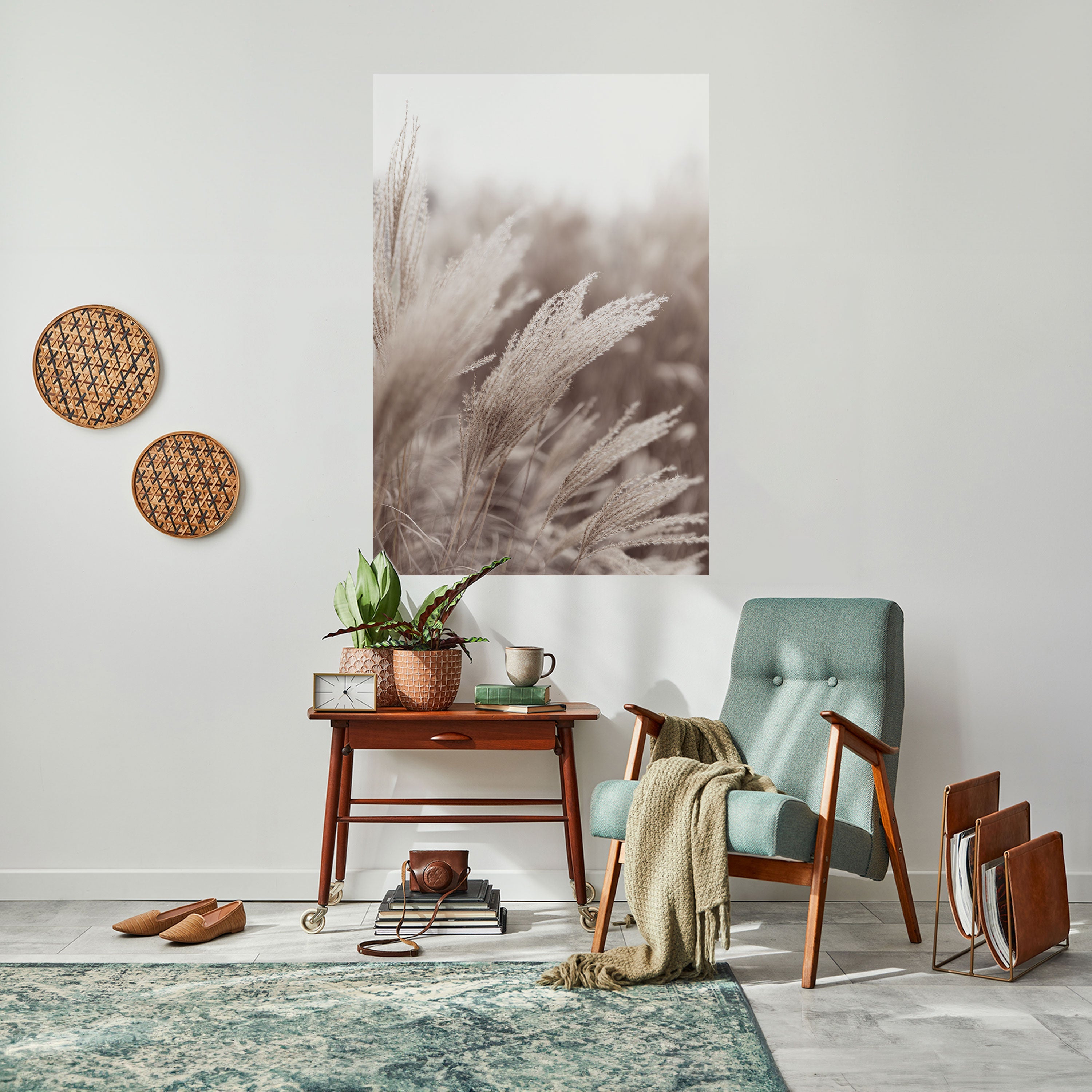 TRANQUIL NATURE'S TOUCH Peel and Stick Vertical Poster