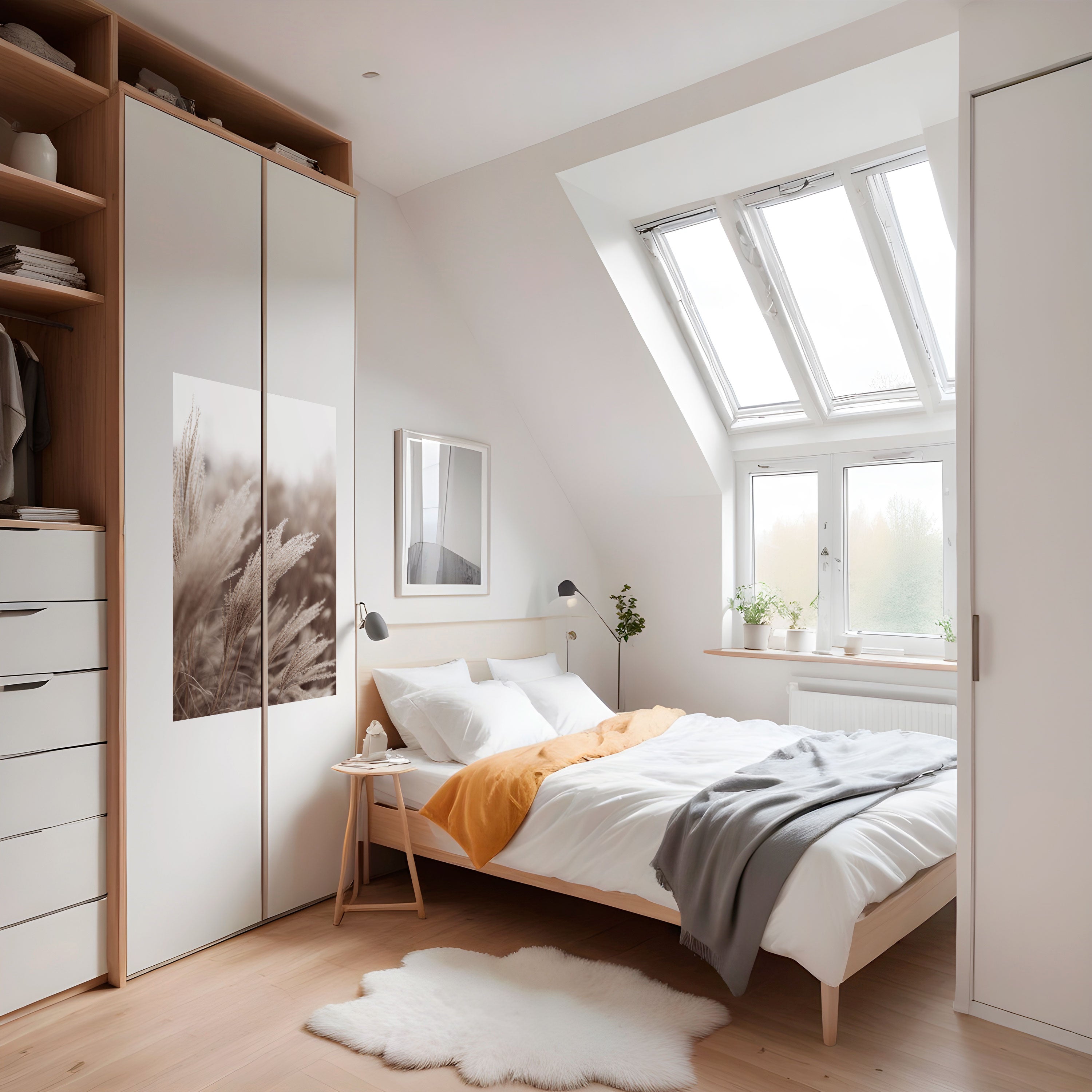 TRANQUIL NATURE'S TOUCH Peel and Stick Vertical Poster