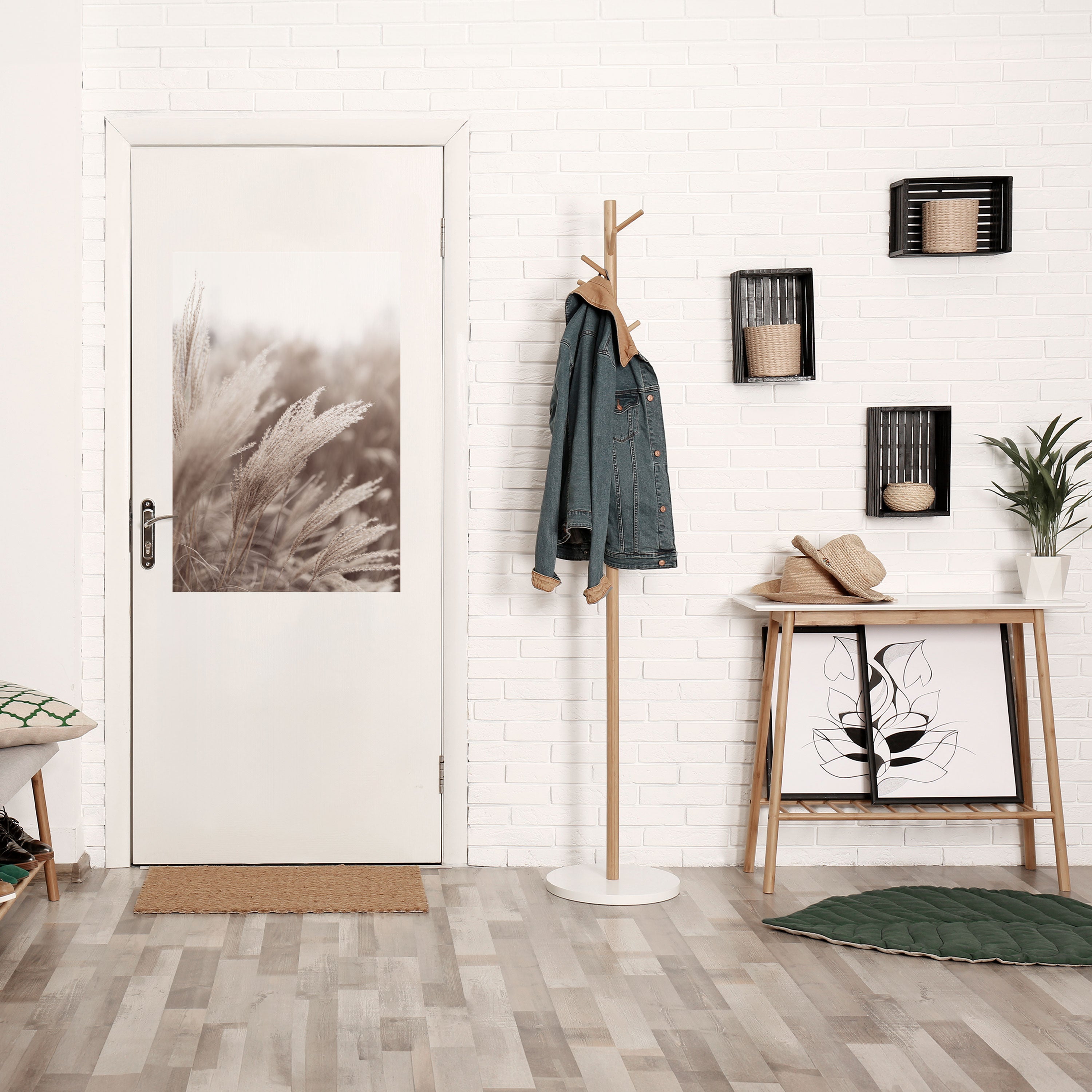 TRANQUIL NATURE'S TOUCH Peel and Stick Vertical Poster