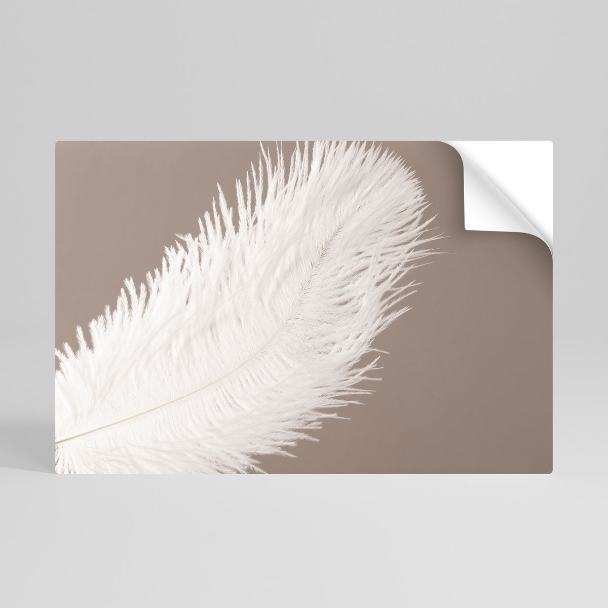 SOFT SERENITY Póster Autocolante Horizontal