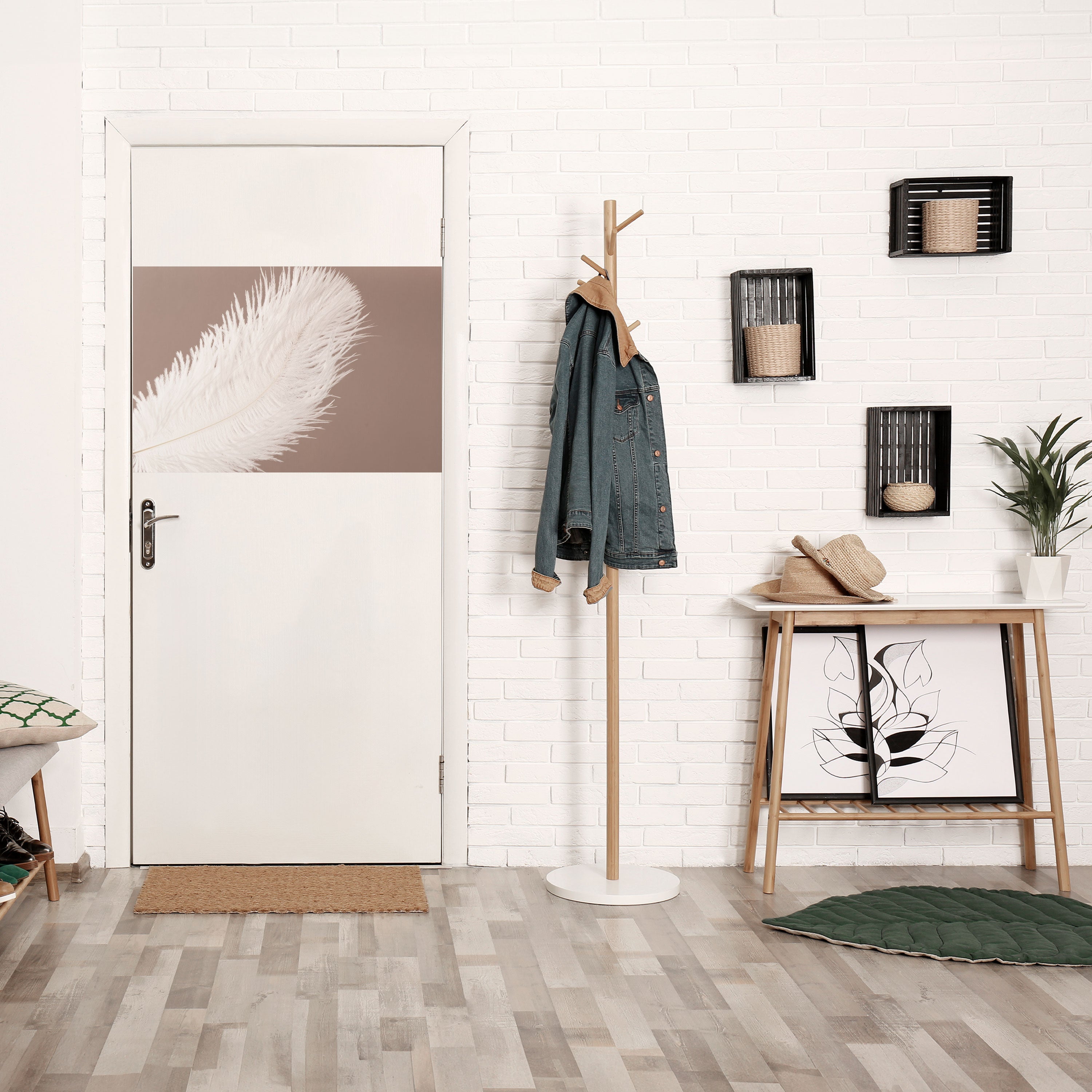 SOFT SERENITY Peel and Stick Horizontal Poster