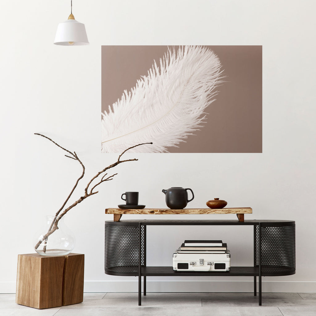 SOFT SERENITY Peel and Stick Horizontal Poster