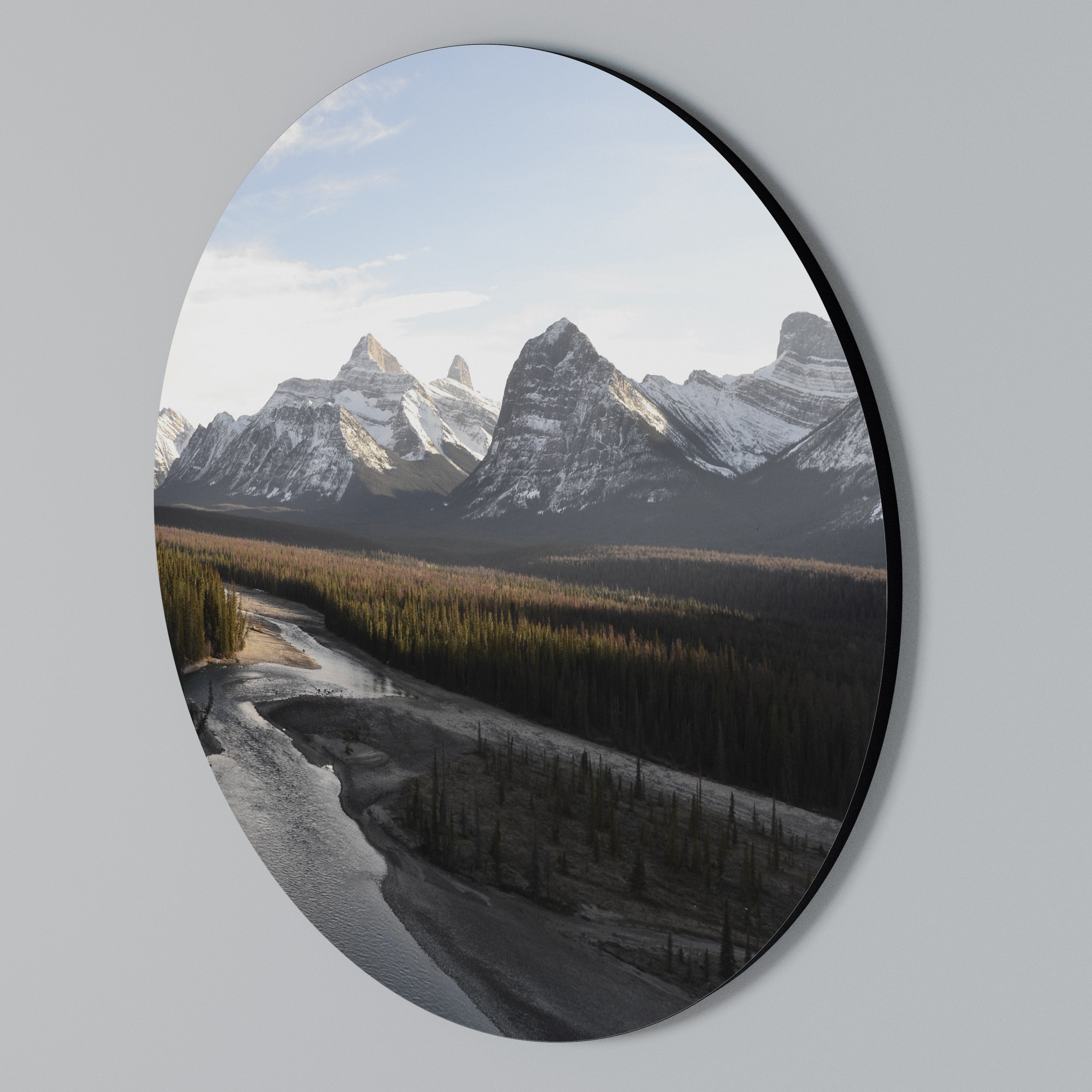 ECHOES OF NATURE'S SPLENDOR Arte de Parede Redonda