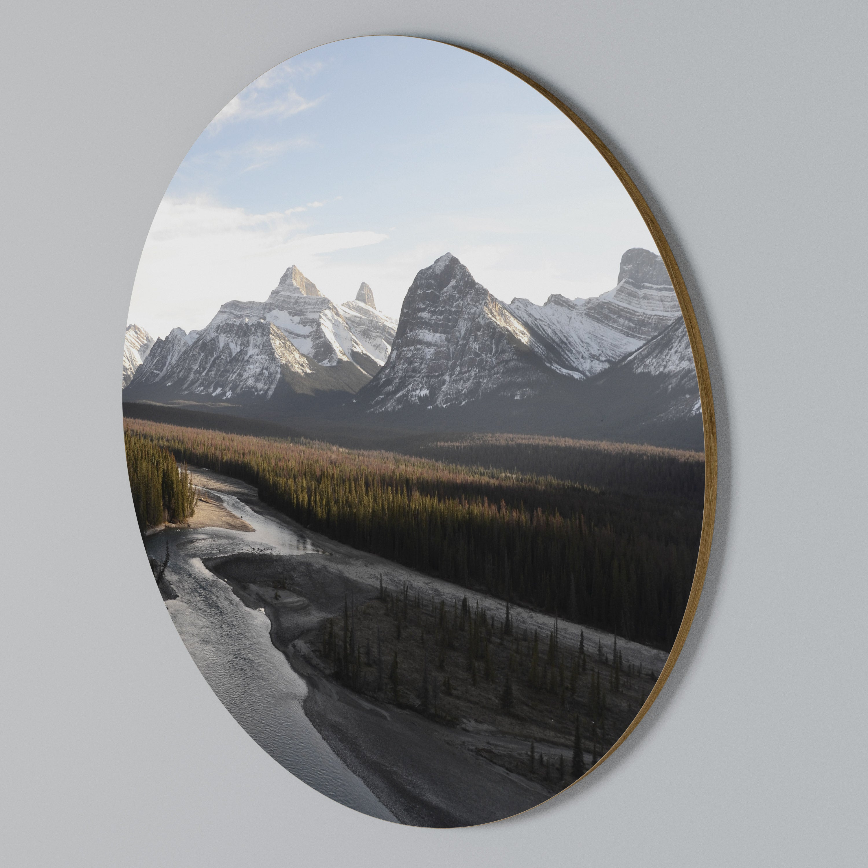 ECHOES OF NATURE'S SPLENDOR Arte de Parede Redonda