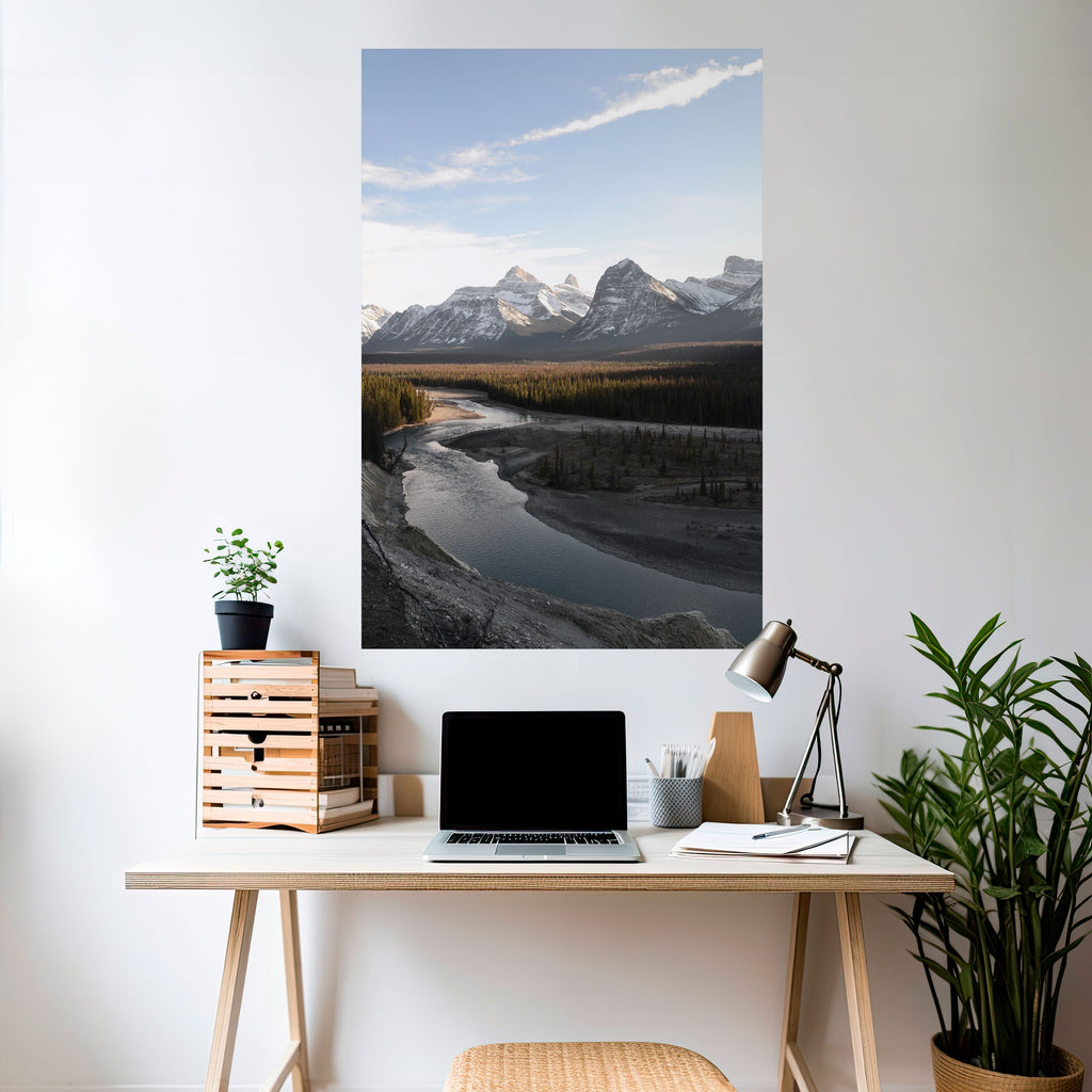 ECHOES OF NATURE'S SPLENDOR Peel and Stick Vertical Poster