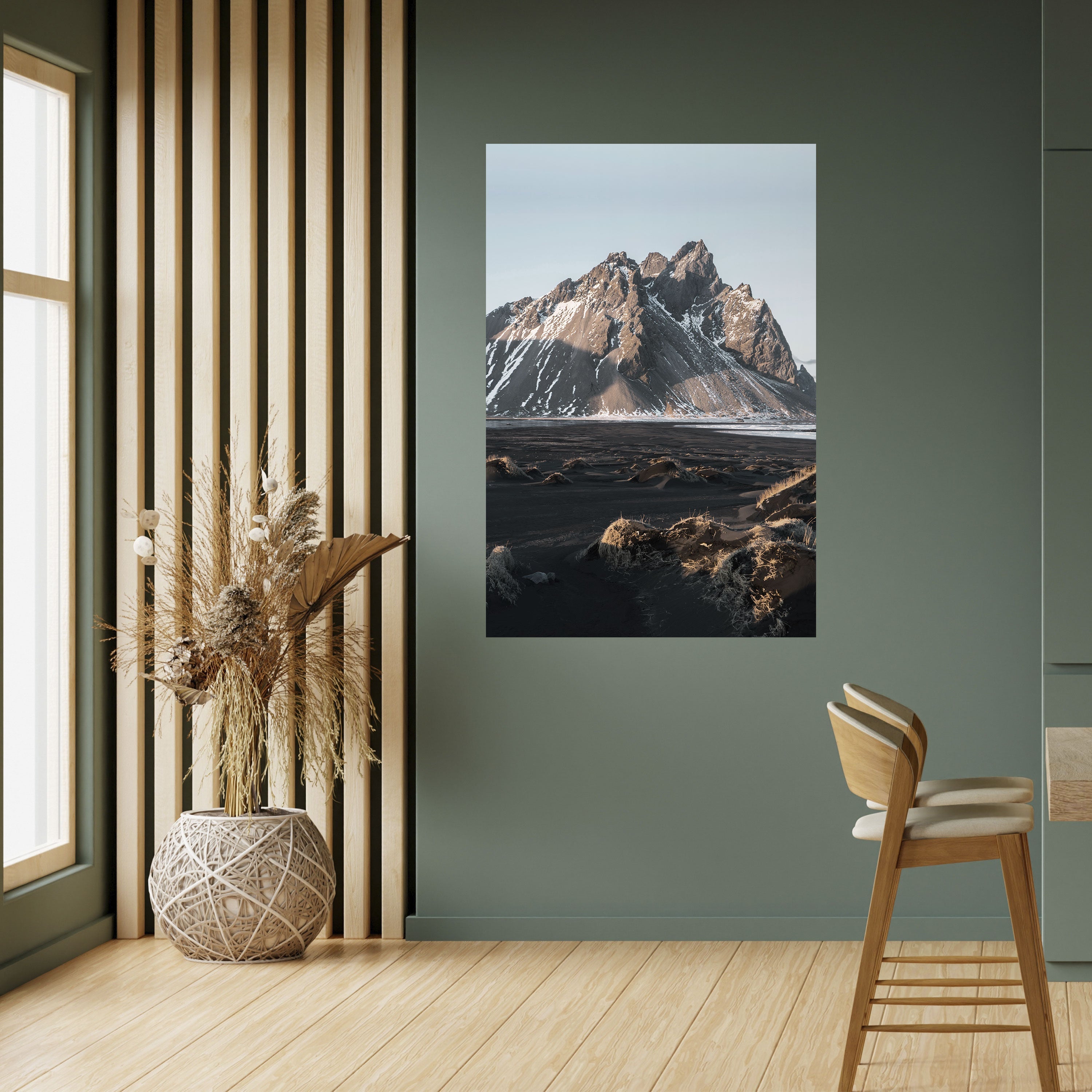 ECHOES OF TIMELESS HEIGHTS Poster Vertical Autocolante