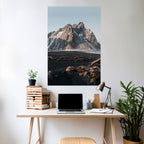 ECHOES OF TIMELESS HEIGHTS Poster Vertical Autocolante