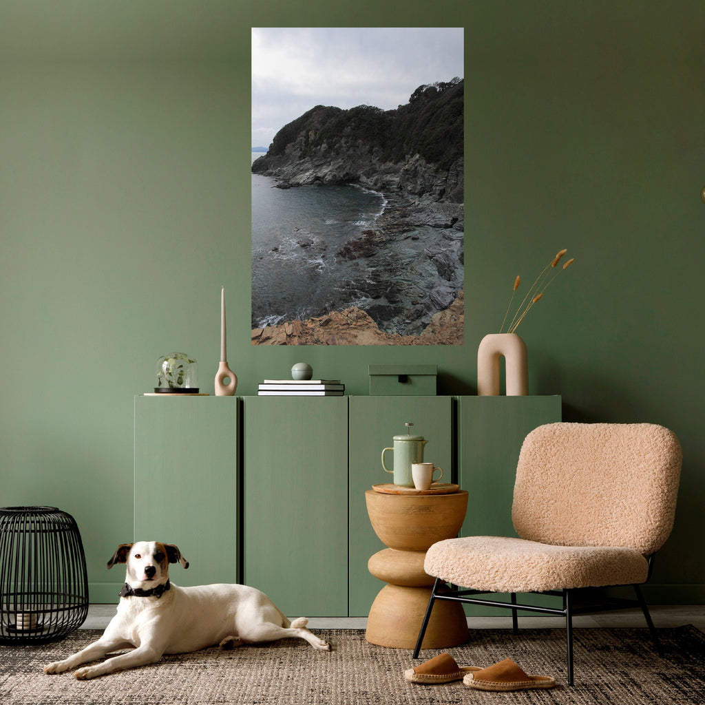 STONE MELODY AT SEA Poster Vertical Autocolante