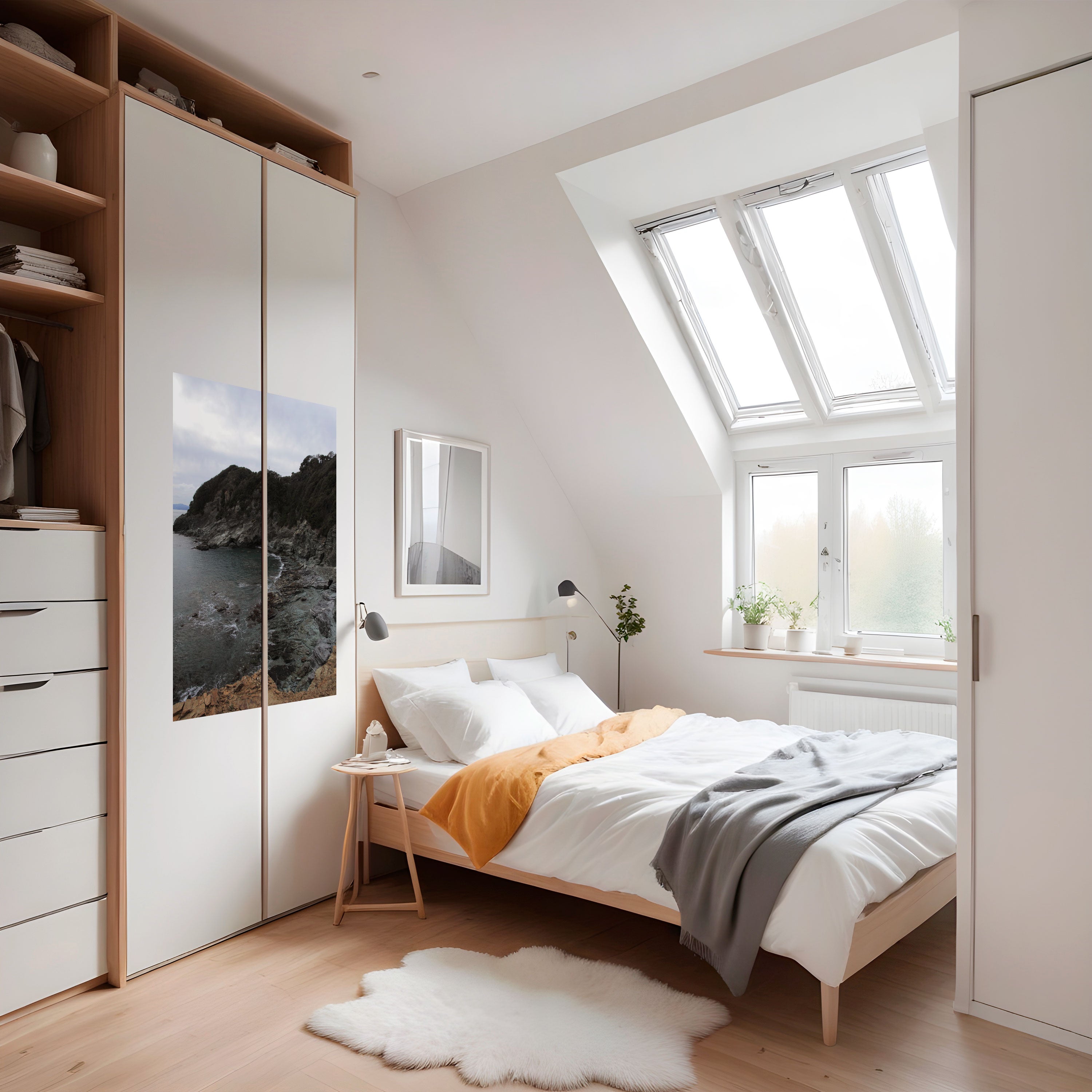 STONE MELODY AT SEA Poster Vertical Autocolante