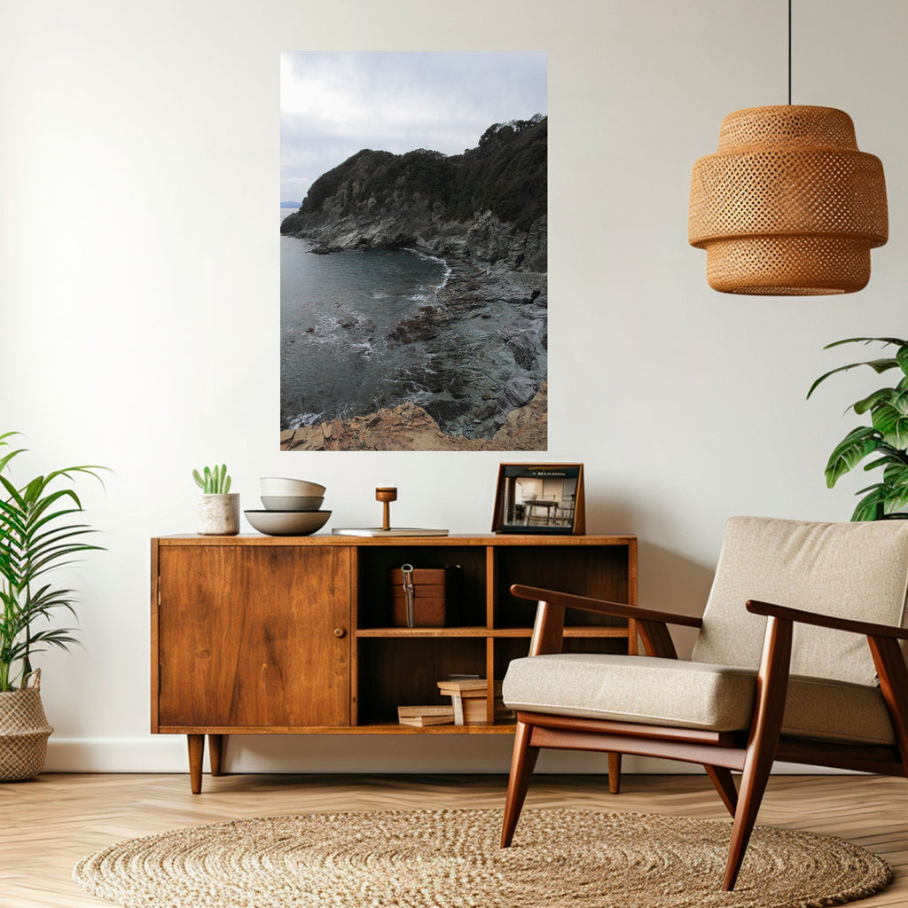 STONE MELODY AT SEA Poster Vertical Autocolante