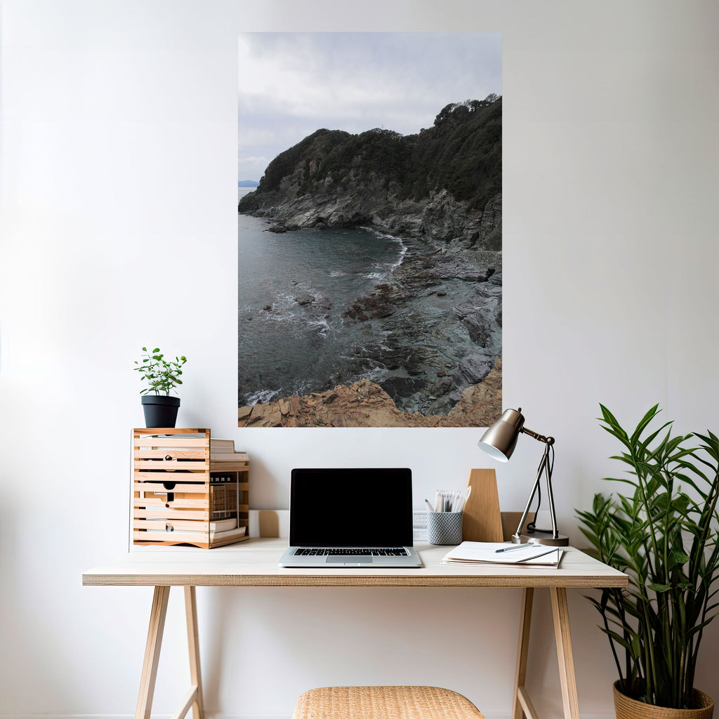 STONE MELODY AT SEA Poster Vertical Autocolante