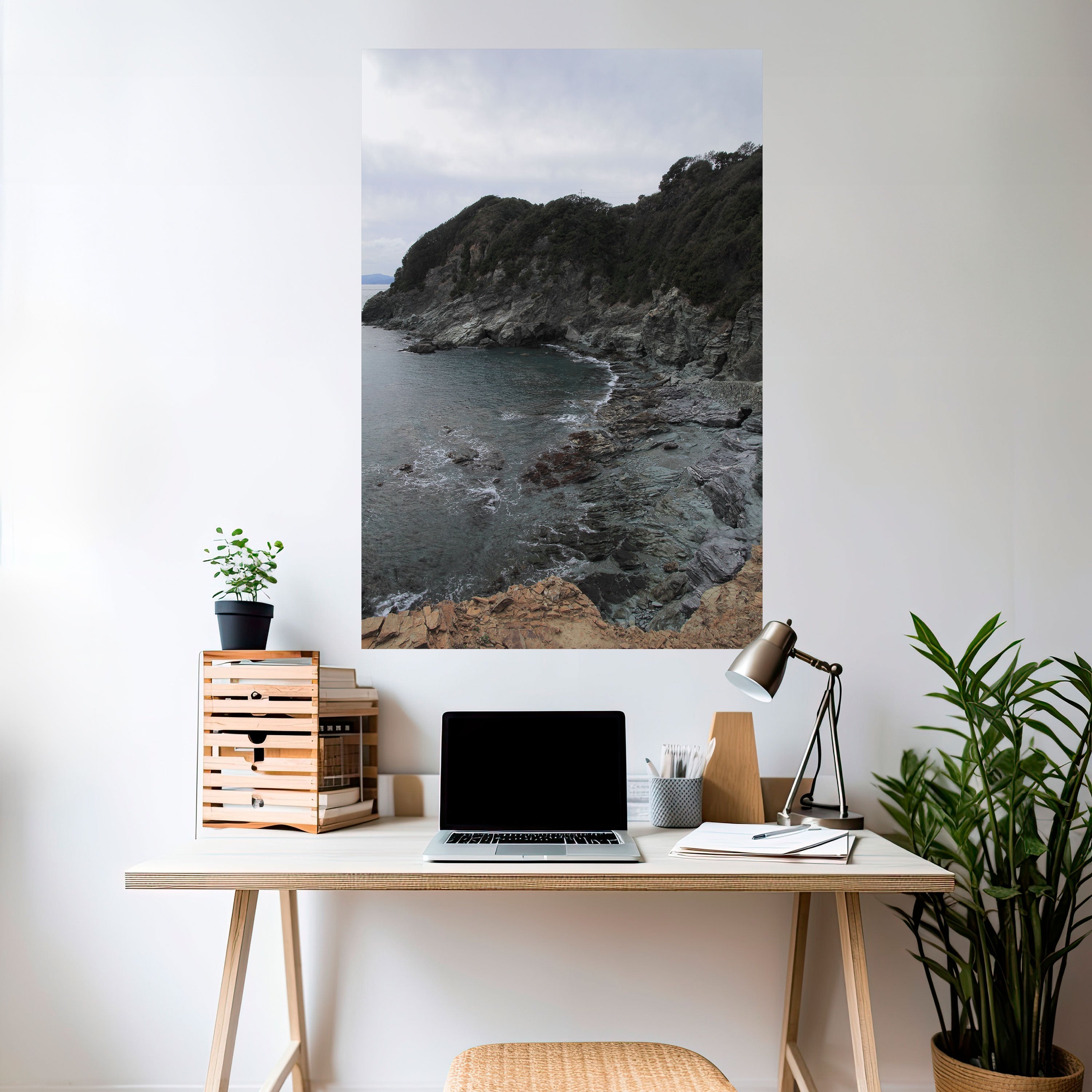 STONE MELODY AT SEA Poster Vertical Autocolante