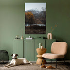 AUTUMN'S SILENT EMBRACE Poster Vertical Autocolante