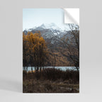 AUTUMN'S SILENT EMBRACE Poster Vertical Autocolante