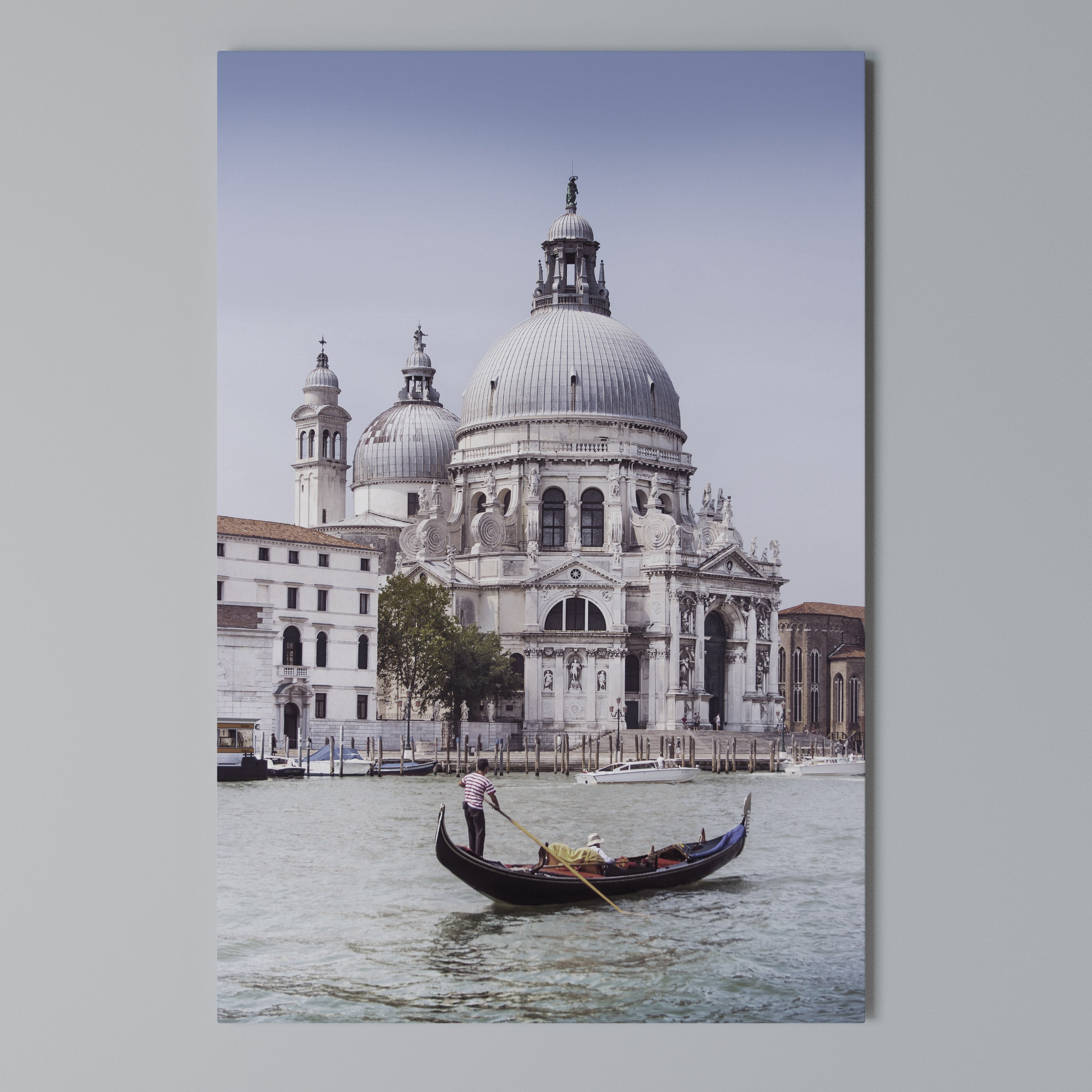GONDOLA SERENADE Quadro em tela vertical