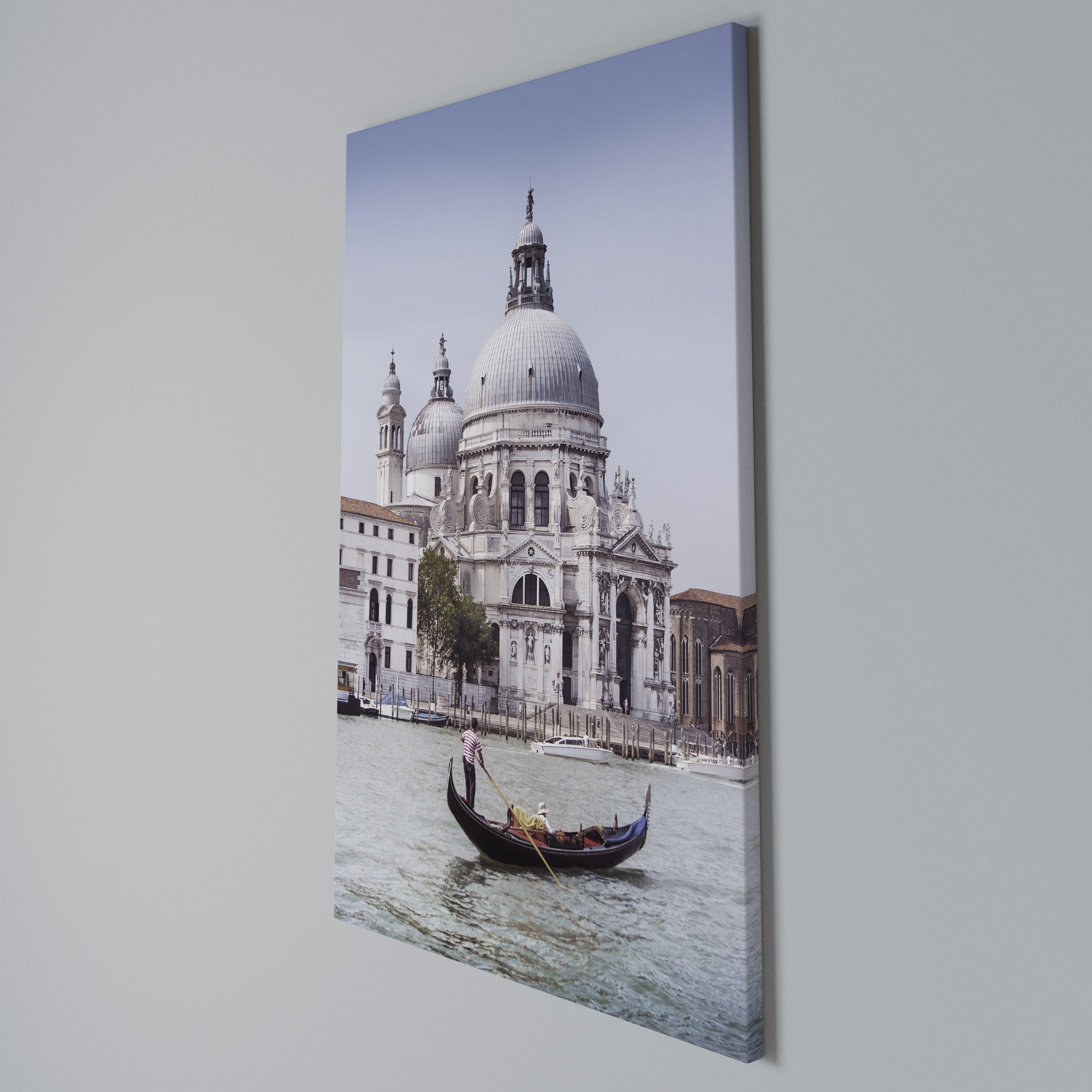 GONDOLA SERENADE Quadro em tela vertical