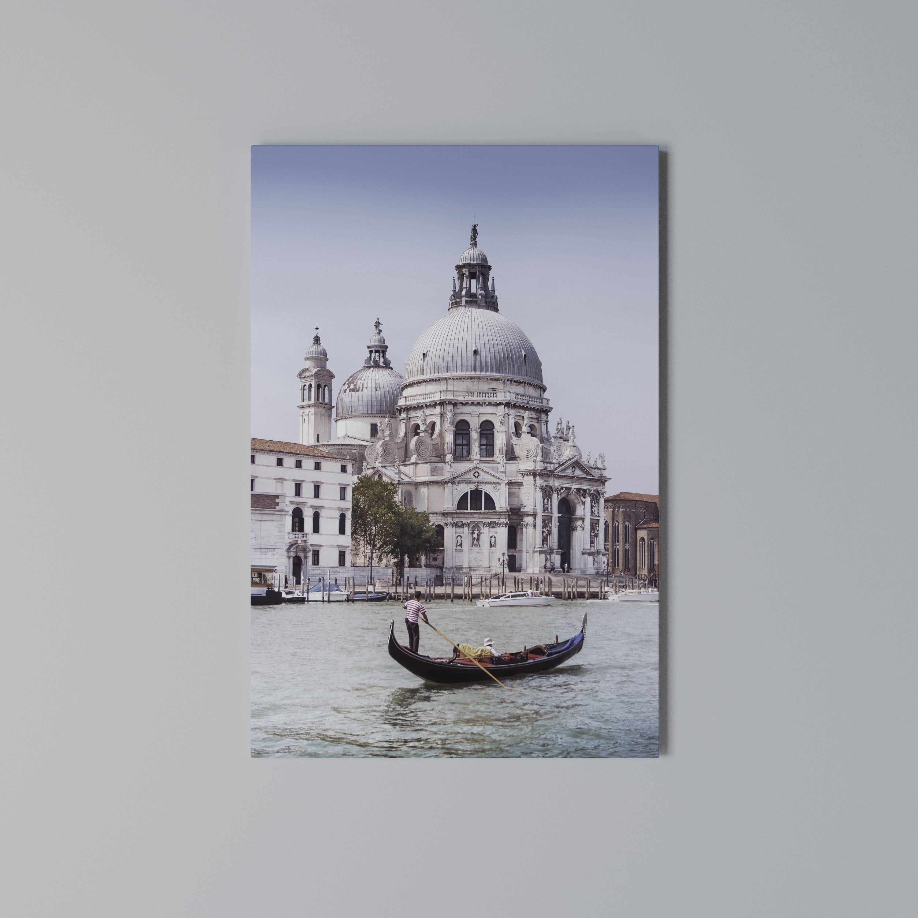GONDOLA SERENADE Quadro em tela vertical
