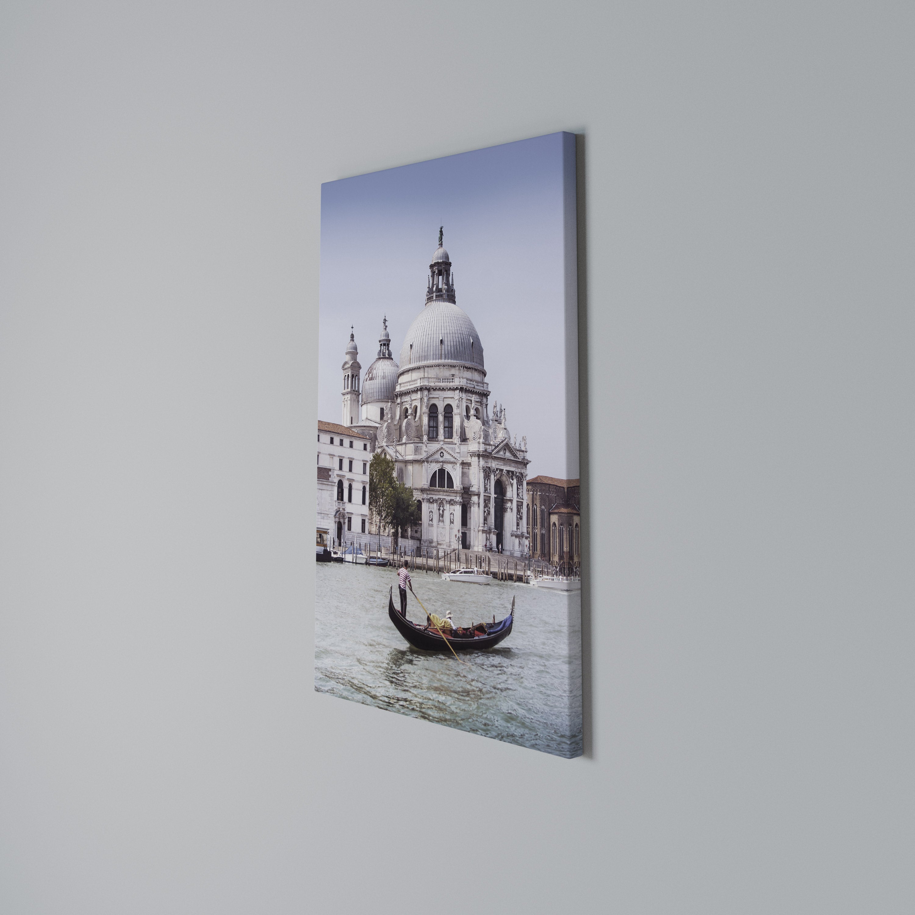 GONDOLA SERENADE Quadro em tela vertical