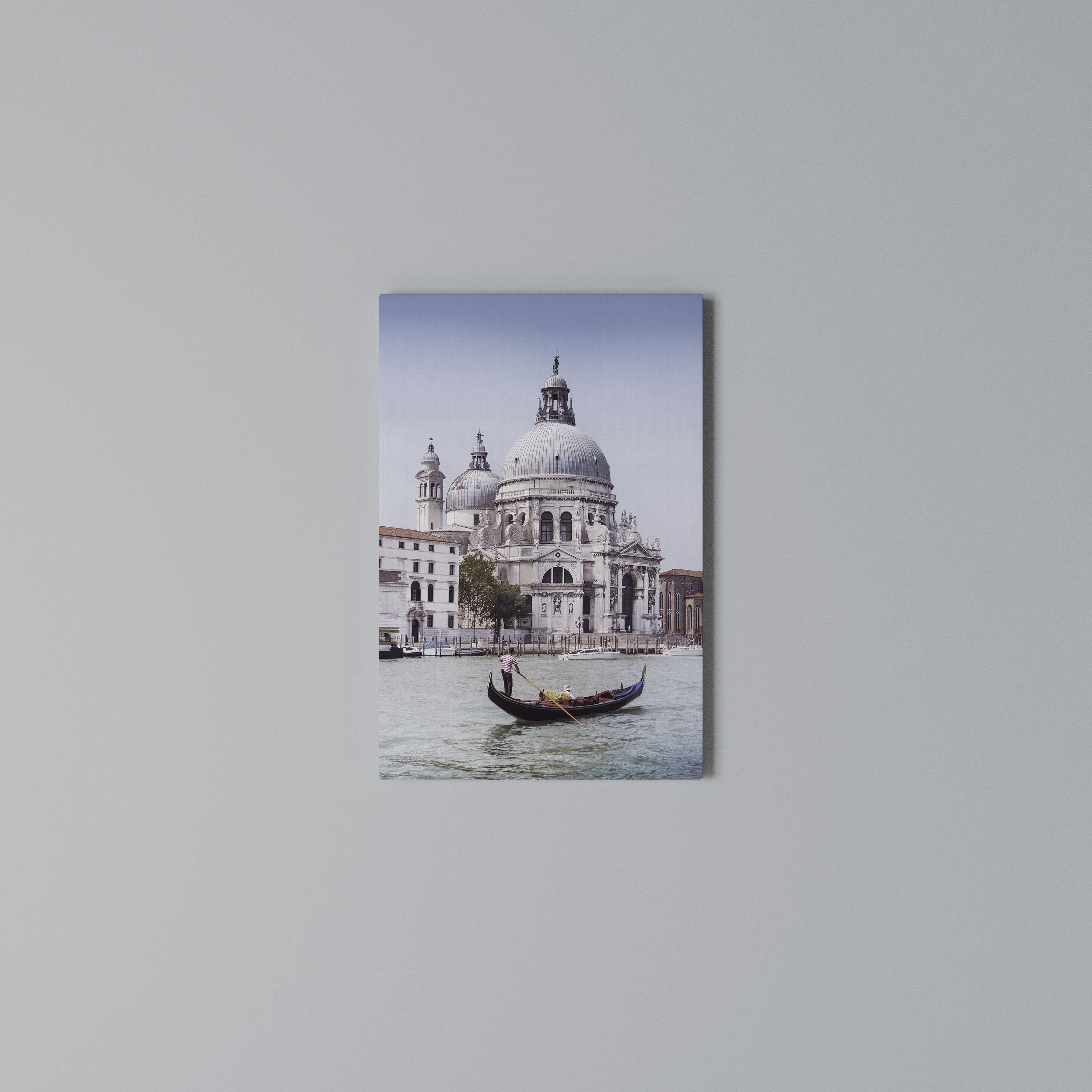 GONDOLA SERENADE Quadro em tela vertical