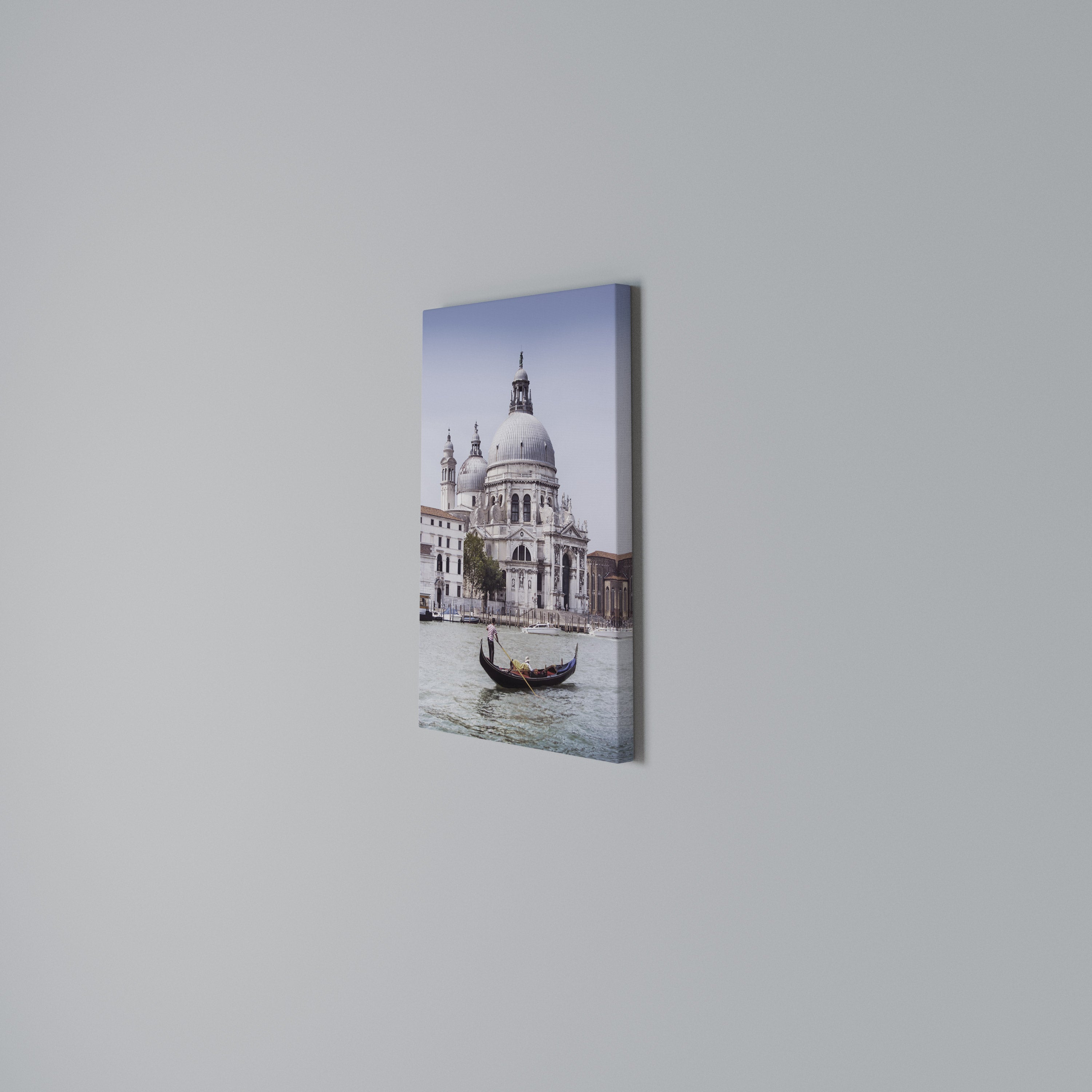 GONDOLA SERENADE Quadro em tela vertical