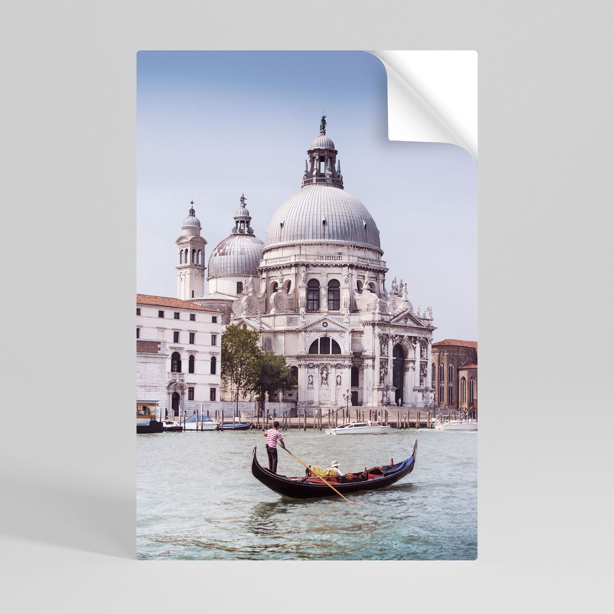 GONDOLA SERENADE Póster Autocolante Vertical