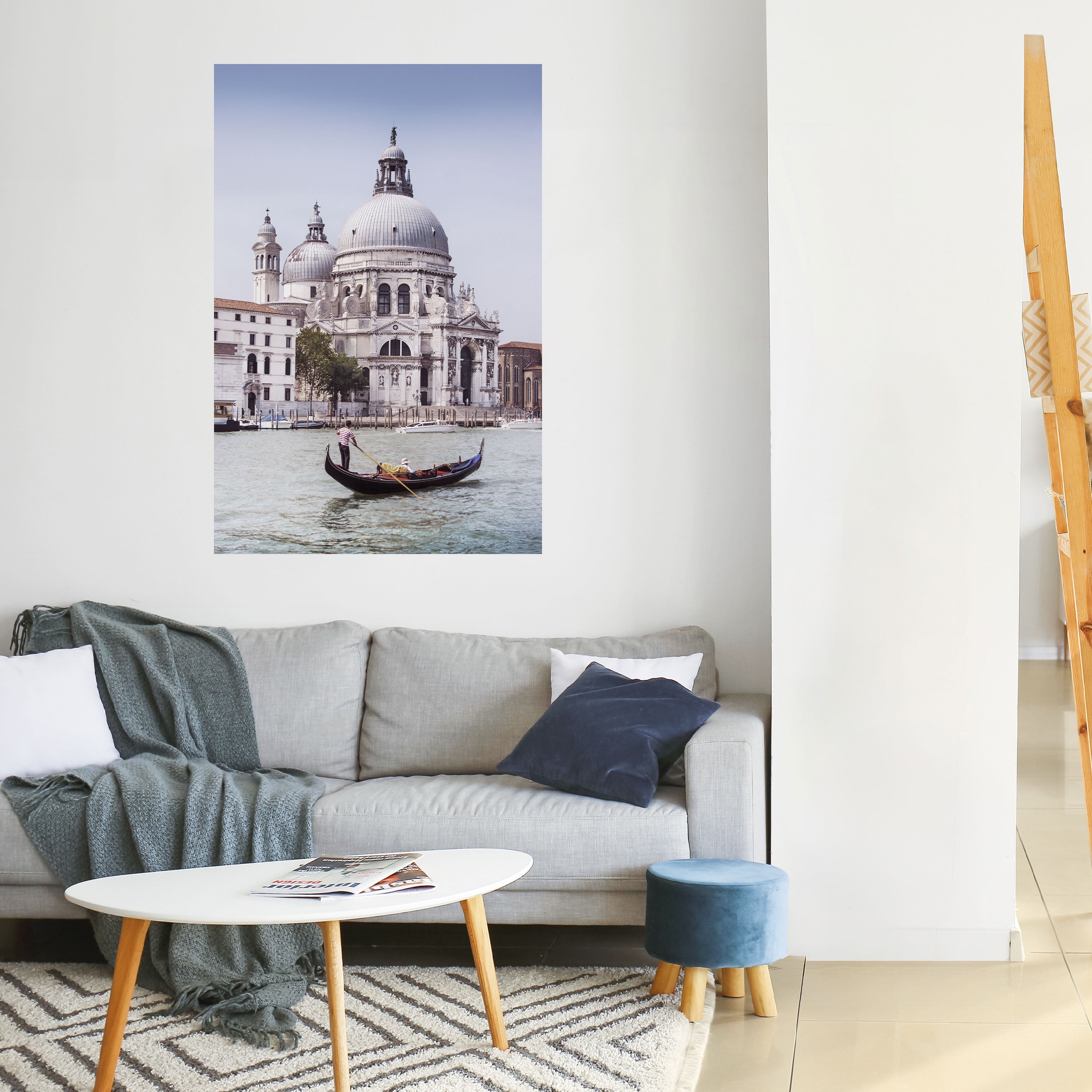 GONDOLA SERENADE Peel and Stick Vertical Poster