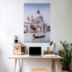 GONDOLA SERENADE Peel and Stick Vertical Poster