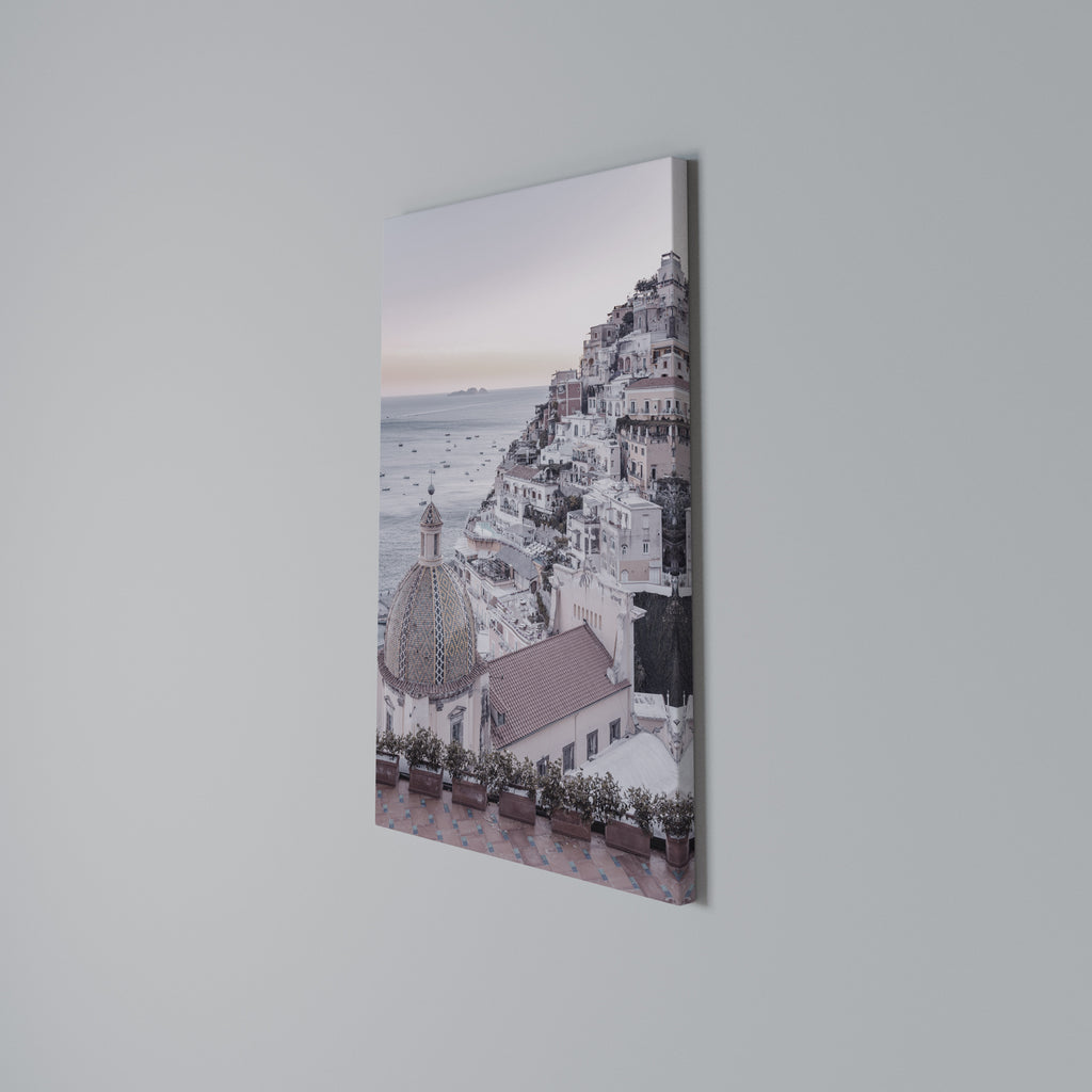MEDITERRANEAN DREAMSCAPE Quadro em tela vertical
