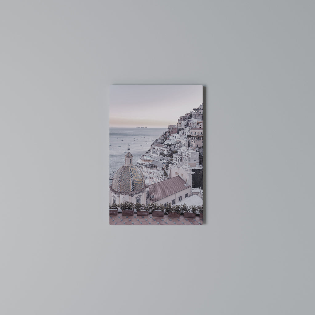 MEDITERRANEAN DREAMSCAPE Quadro em tela vertical
