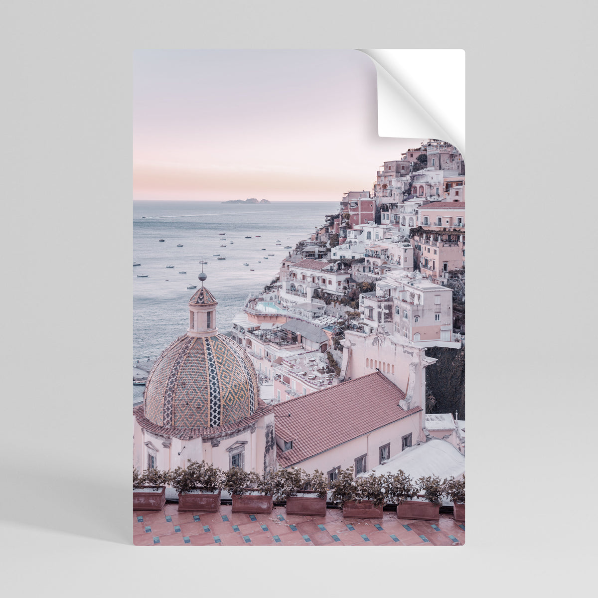 MEDITERRANEAN DREAMSCAPE Póster Autocolante Vertical
