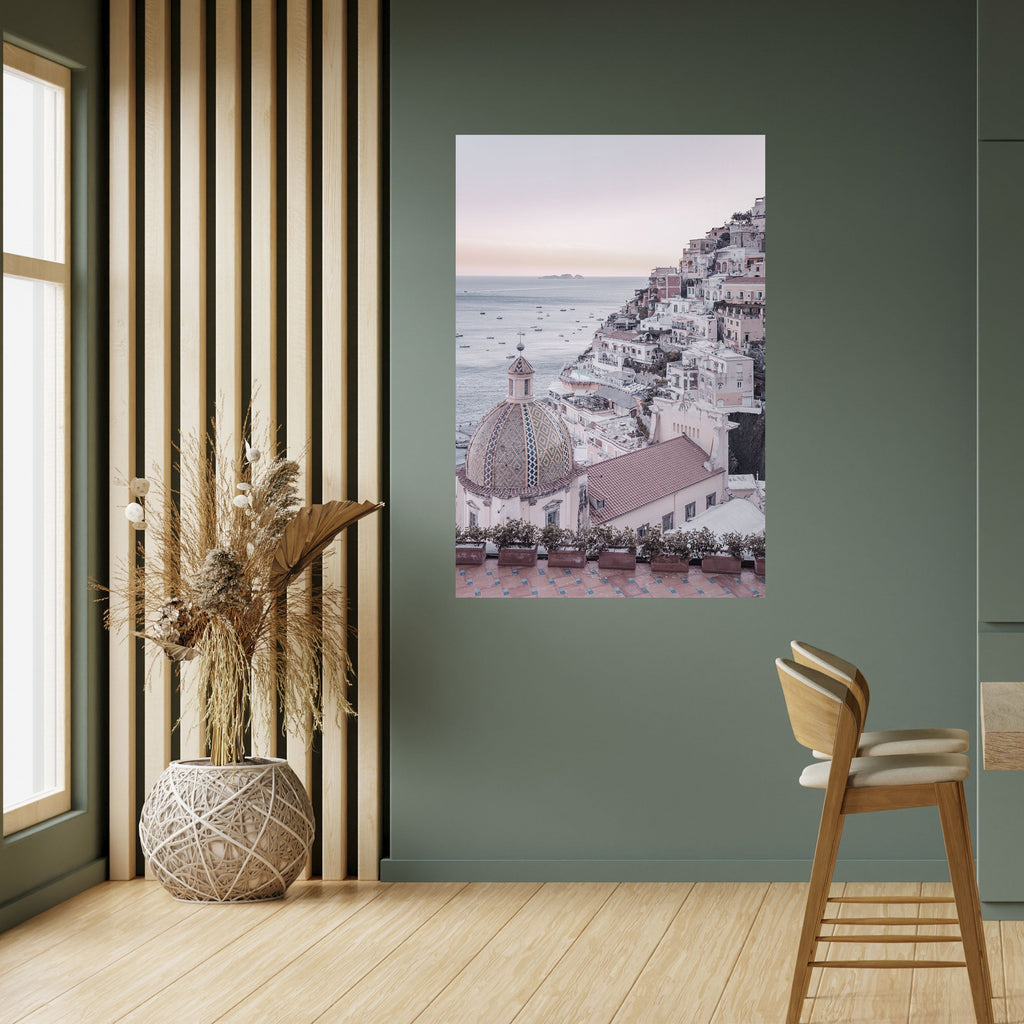 MEDITERRANEAN DREAMSCAPE Peel and Stick Vertical Poster
