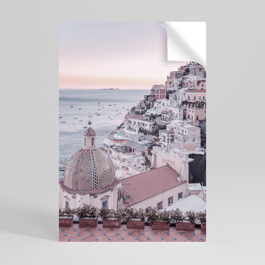 MEDITERRANEAN DREAMSCAPE Póster Autocolante Vertical