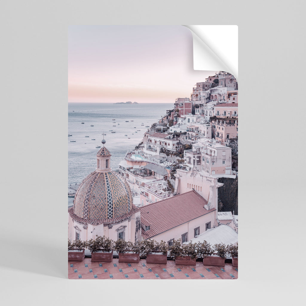 MEDITERRANEAN DREAMSCAPE Peel and Stick Vertical Poster