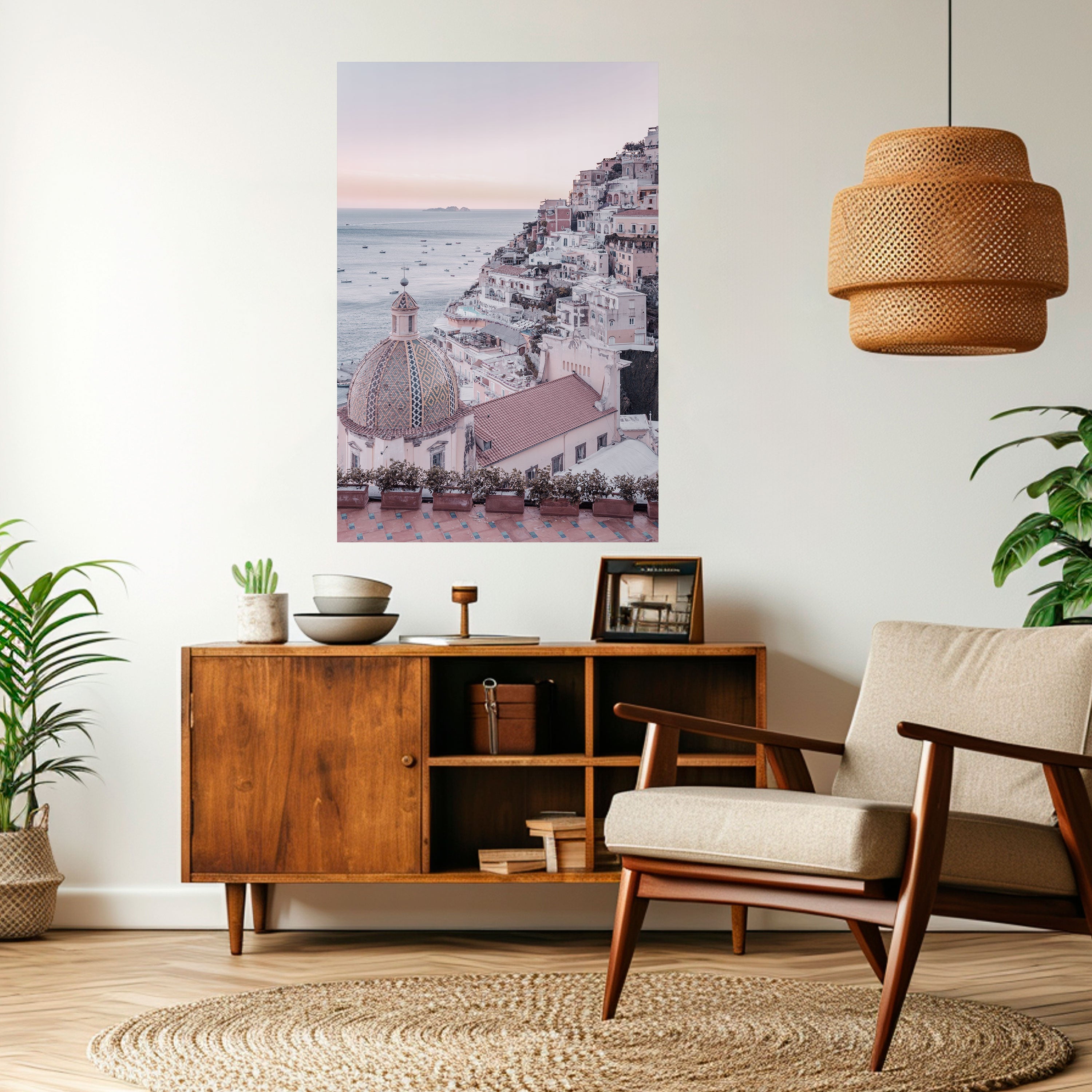 MEDITERRANEAN DREAMSCAPE Peel and Stick Vertical Poster
