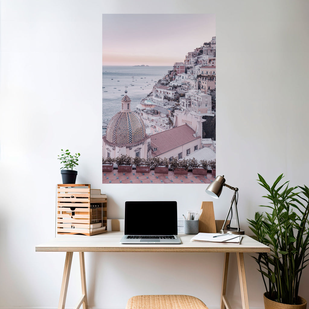 MEDITERRANEAN DREAMSCAPE Peel and Stick Vertical Poster