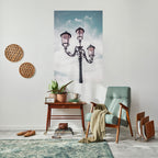 WHISPERS OF LIGHT Peel and Stick Vertical Poster