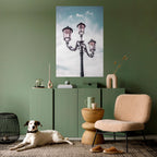 WHISPERS OF LIGHT Peel and Stick Vertical Poster