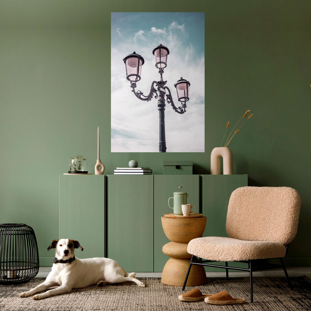 WHISPERS OF LIGHT Peel and Stick Vertical Poster