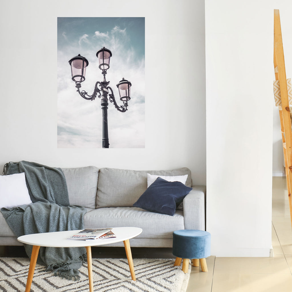 WHISPERS OF LIGHT Peel and Stick Vertical Poster