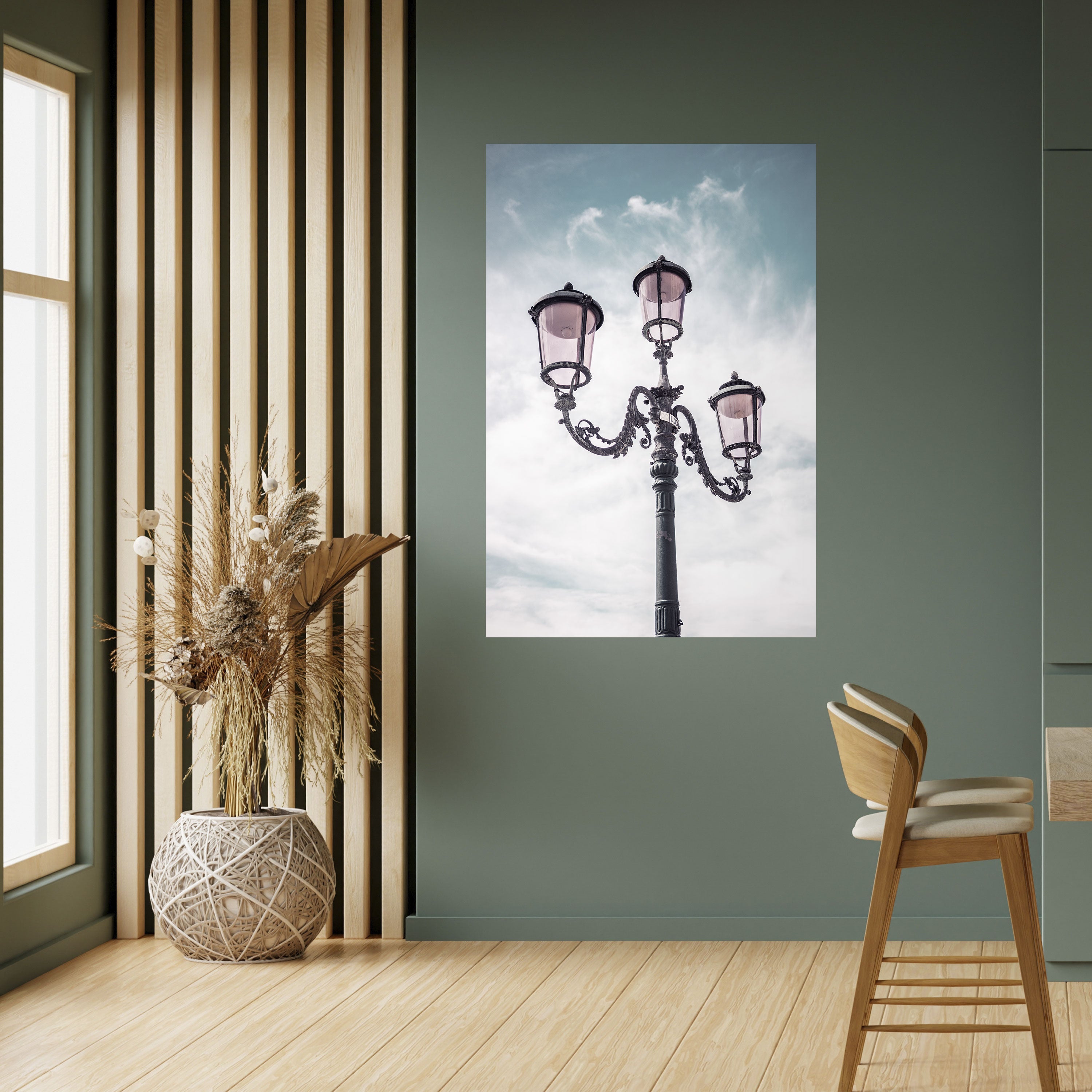 WHISPERS OF LIGHT Peel and Stick Vertical Poster