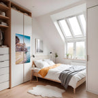 SEASIDE ARCHITECTURAL FANTASY Poster Vertical Autocolante