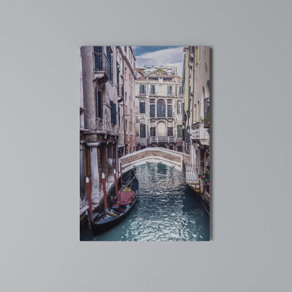GONDOLA GLIDE Quadro em tela vertical