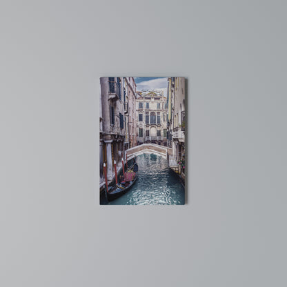 GONDOLA GLIDE Quadro em tela vertical