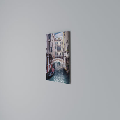 GONDOLA GLIDE Quadro em tela vertical
