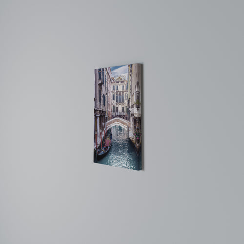 GONDOLA GLIDE Quadro em tela vertical