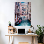 GONDOLA GLIDE Peel and Stick Vertical Poster