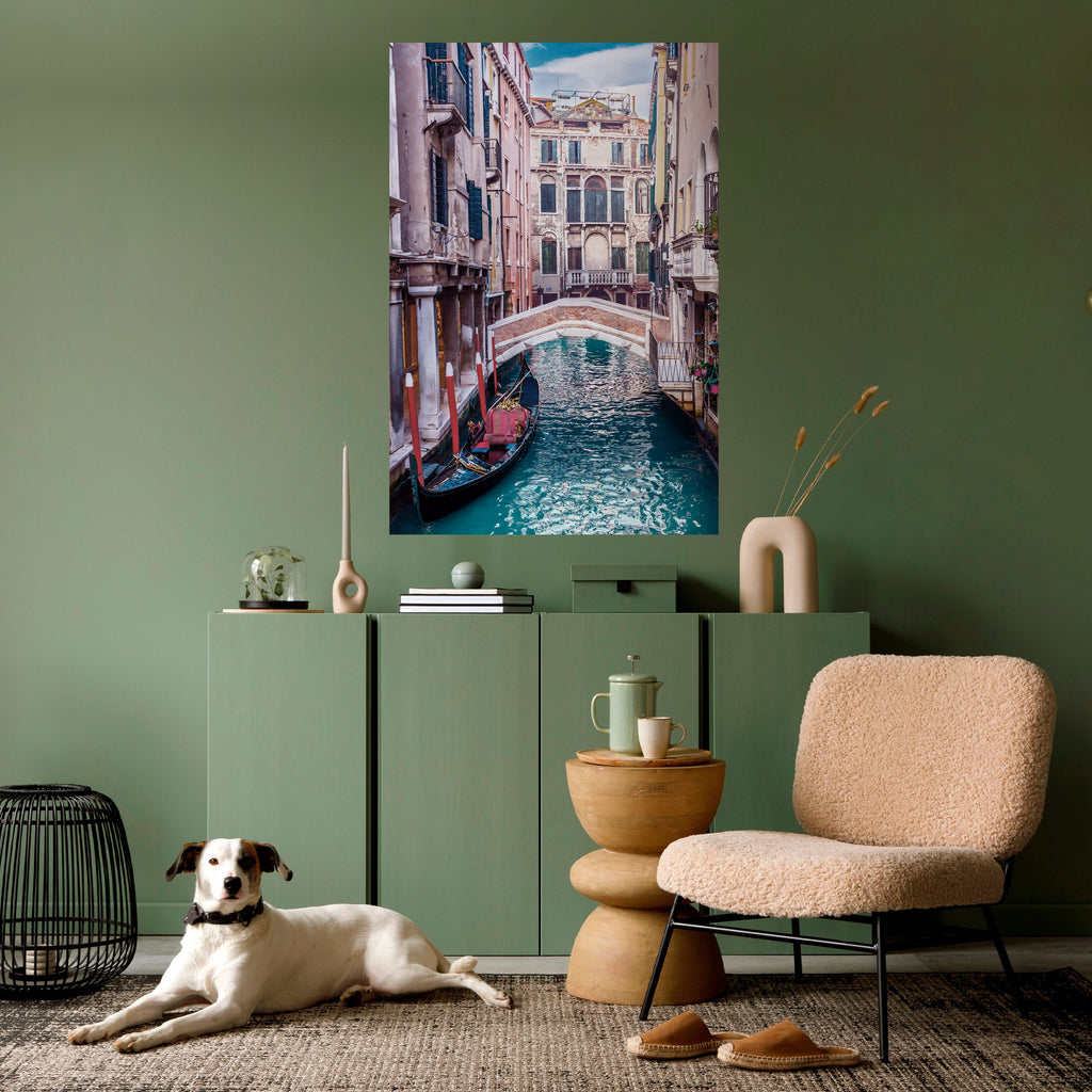 GONDOLA GLIDE Peel and Stick Vertical Poster